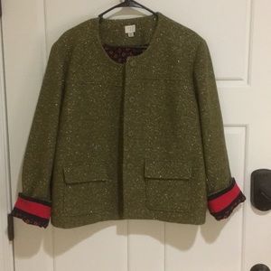 Green jacket